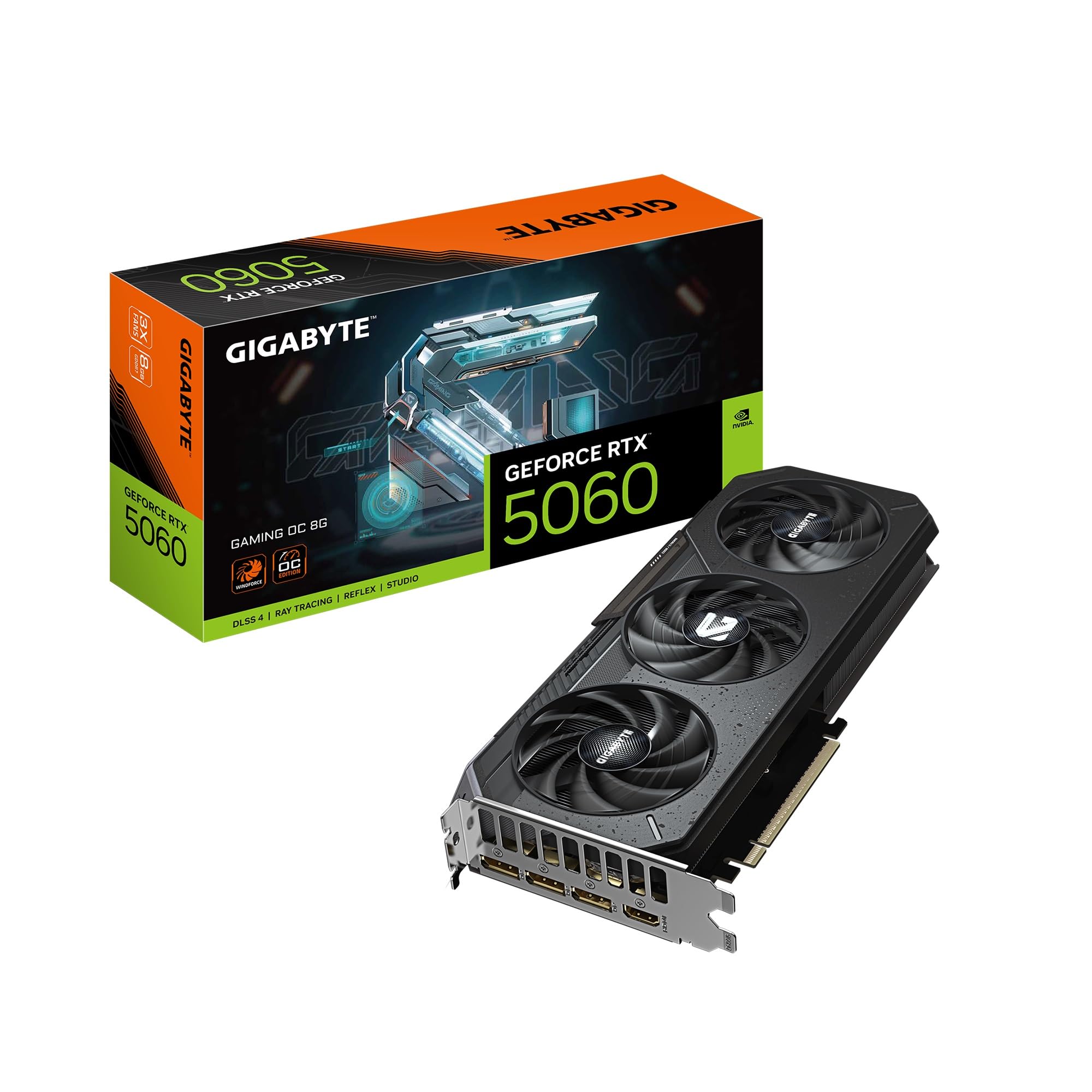 GIGABYTE GeForce RTX 5060 OC 8G 新品未使用 Amazon.com: GIGABYTE GeForce RTX 5060 Gaming OC 8G Graphics