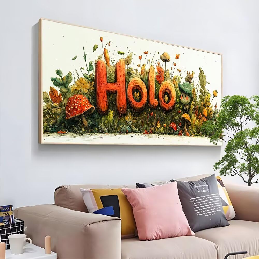 Zestawy do malowania diamentami 5D dla dorosłych, duże roślinne, diamentowe zestawy artystyczne, dla dorosłych, 250 x 100 cm, Hello Gem Arts and Crafts dla początkujących, zestaw do haftu krzyżykowego