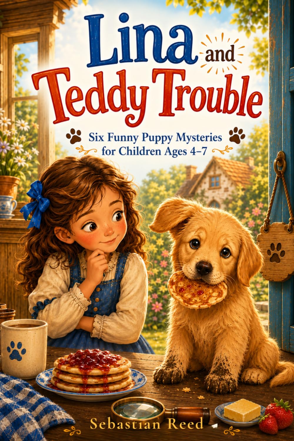 Lina and Teddy Trouble: Six Funny Puppy Mysteries for Children Ages 4–7