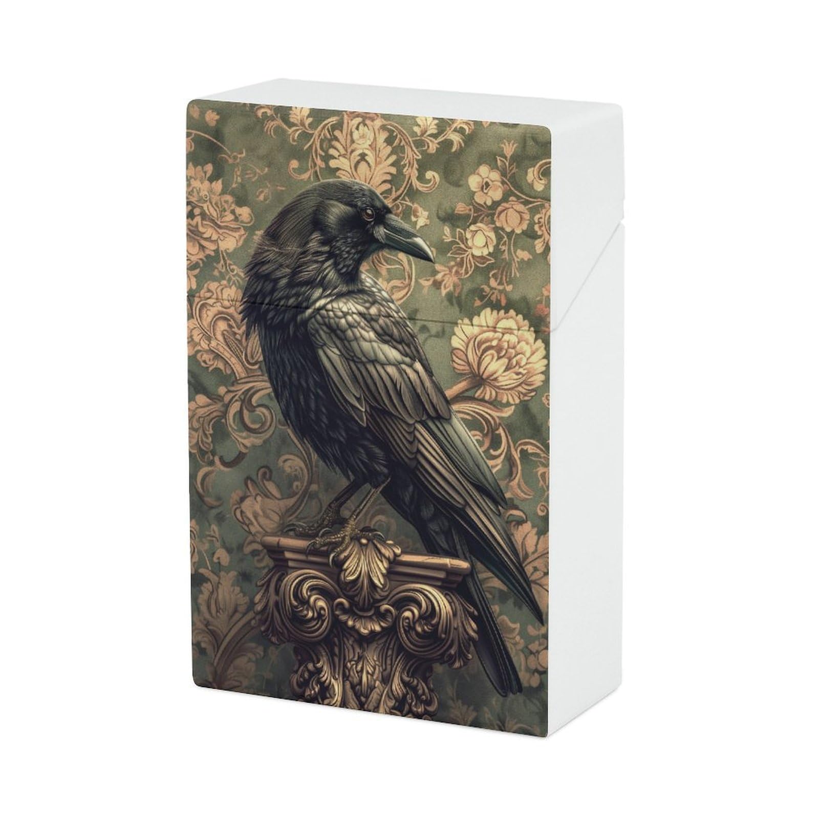 raven tobacco Amazon.com: Vintage Raven Cigarette Case Dark Academia Victorian Gothic  Halloween Gold Black Crow Plastic Cigarette Pocket Holder Flip Open  Cigarette Protective Cover Storage Box : Health & Household