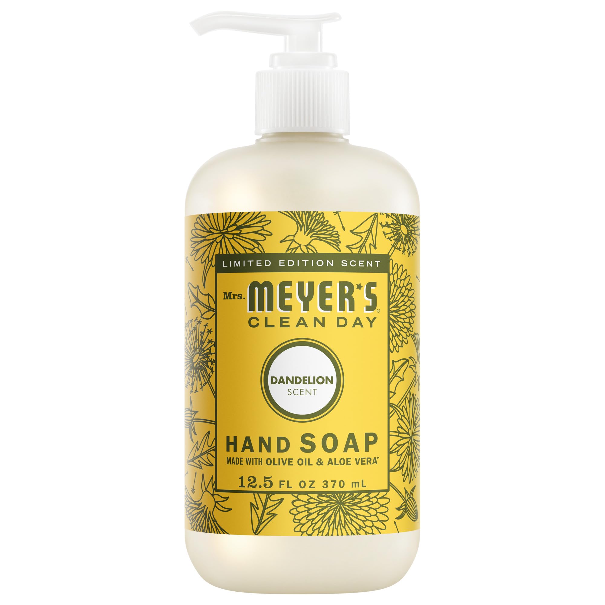 Amazon.com: Mrs. MEYER'S CLEAN DAY Liquid Hand Soap, Dandelion