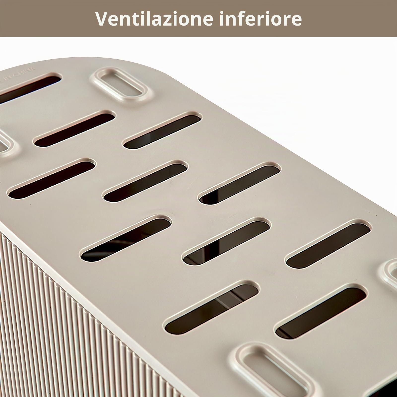Scatola per cavi con coperchio, organizer per cavi, scatola – Ciabatta elettrica per riporre e nascondere i cavi – Scatola di gestione dei cavi in ABS per soggiorno e scrivania (marrone)