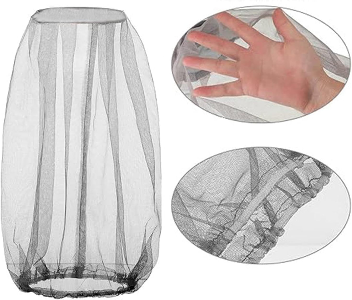 Mesh Veil Bucket Hats | Mesh Fly Head Net | Protective Outdoors Bucket Hat, Outdoor Protection Sun Hat, Breathable Net Face