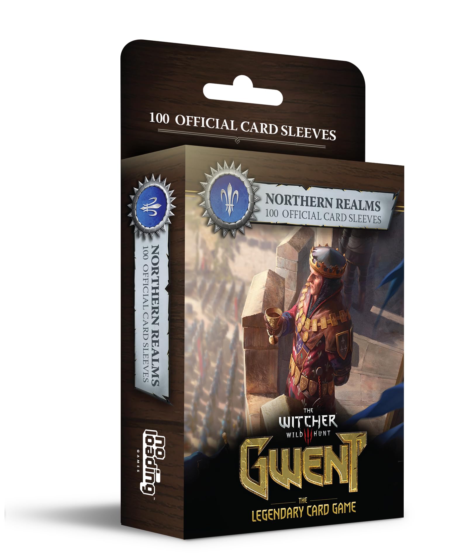 No Loading Games, Gwent Art Sleeves - Northeran Realms, Contains 100 Art Sleeves, Standard Size
