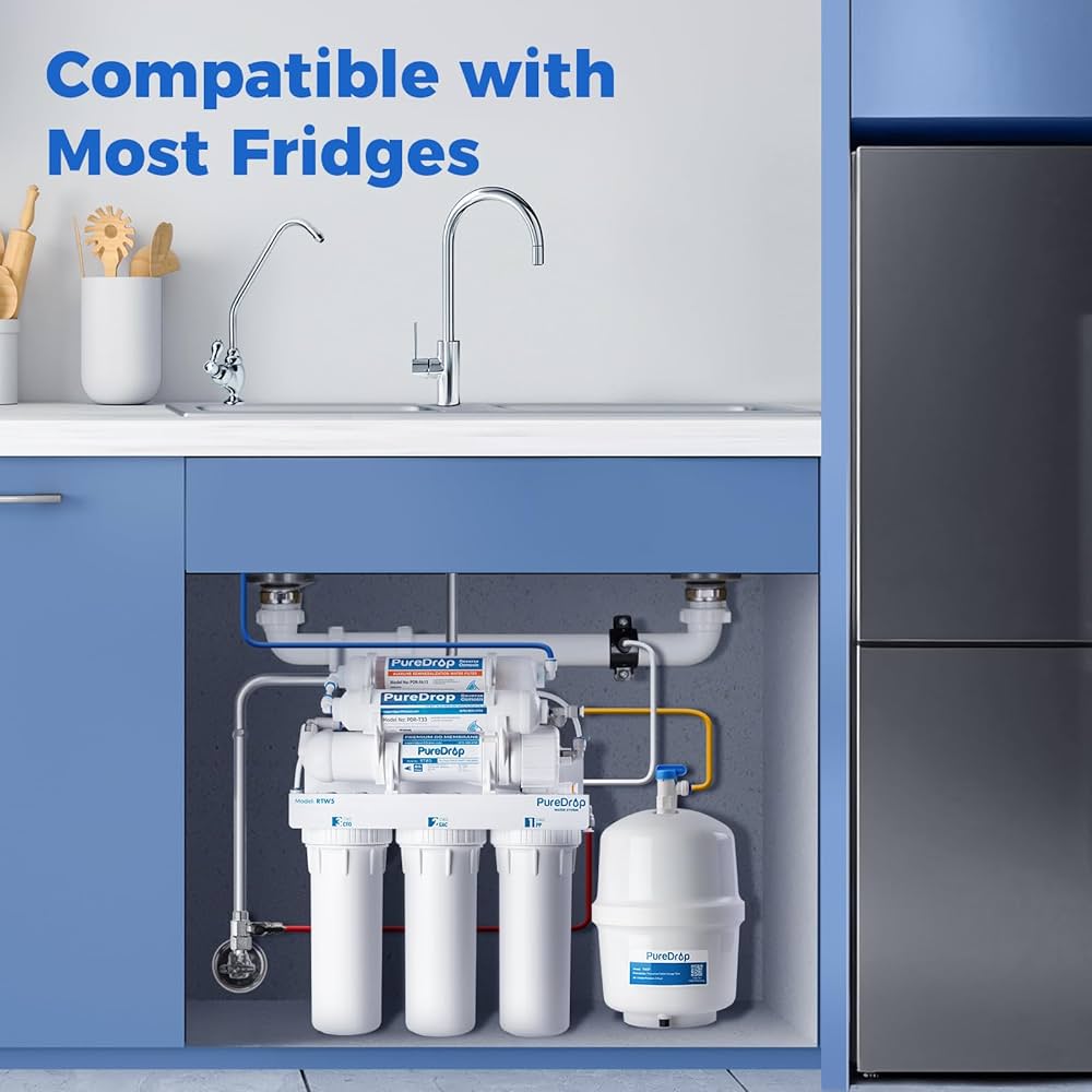 PureDrop RTW5AK Reverse Osmosis Alkaline Water Filter System