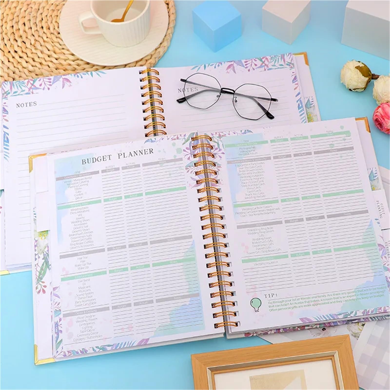 Hochzeitsplanungsbuch Hochzeitsplaner Loop Notizbuch 132 Seiten Planungsplan for Hochzeitsdesignbuch Für Hochzeiten, Jahrestage