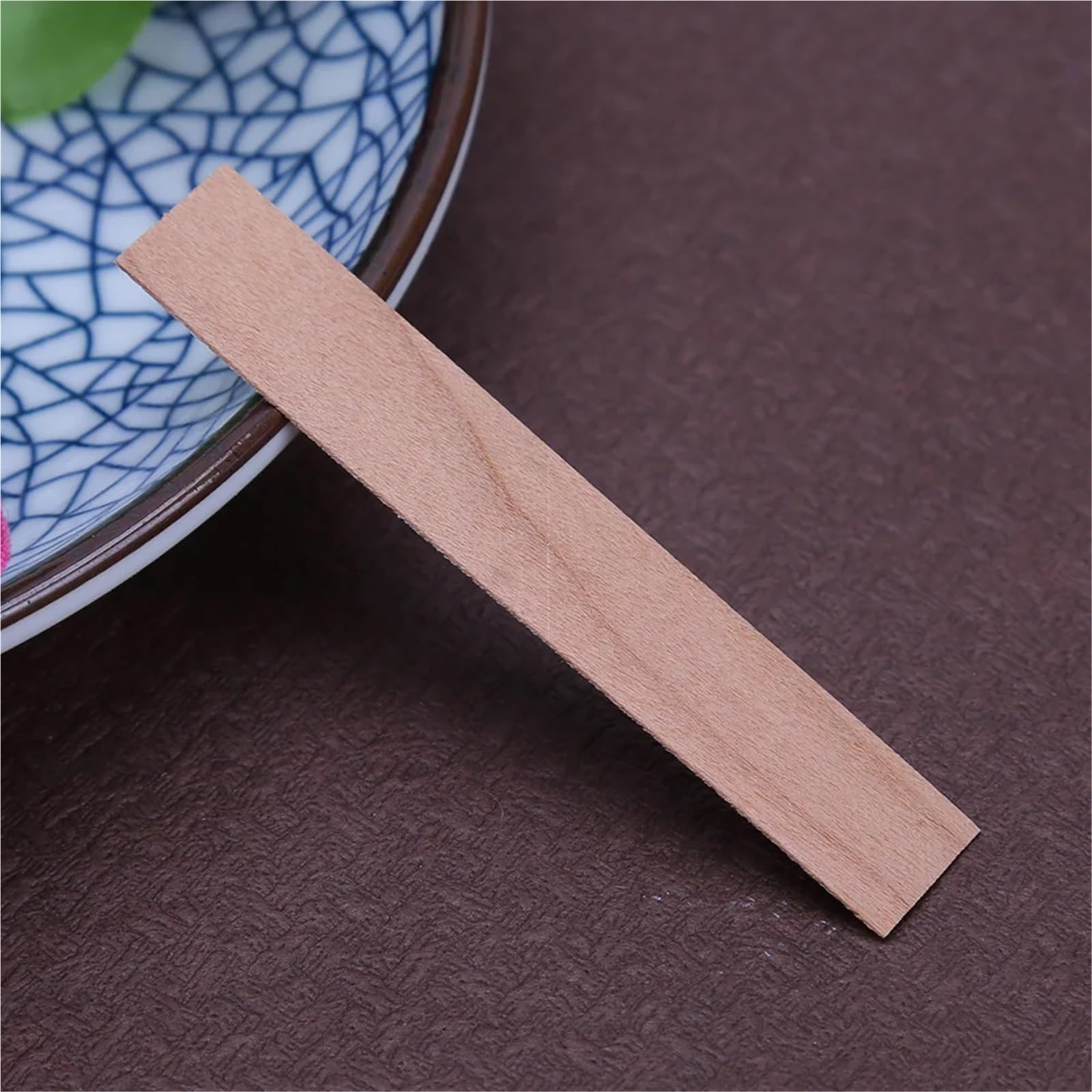 Kerzendocht 50 Stück Holzdochte for Kerzen aus Soja- oder Palmwachs, Kerzenherstellungszubehör für Schlafzimmer(12.5x150mm)
