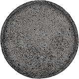 CEMCUI Mexican 'Comal' Pizza Stone for the Oven or Grill 12.5 Inches in Diameter Volcanic Stone retains heat