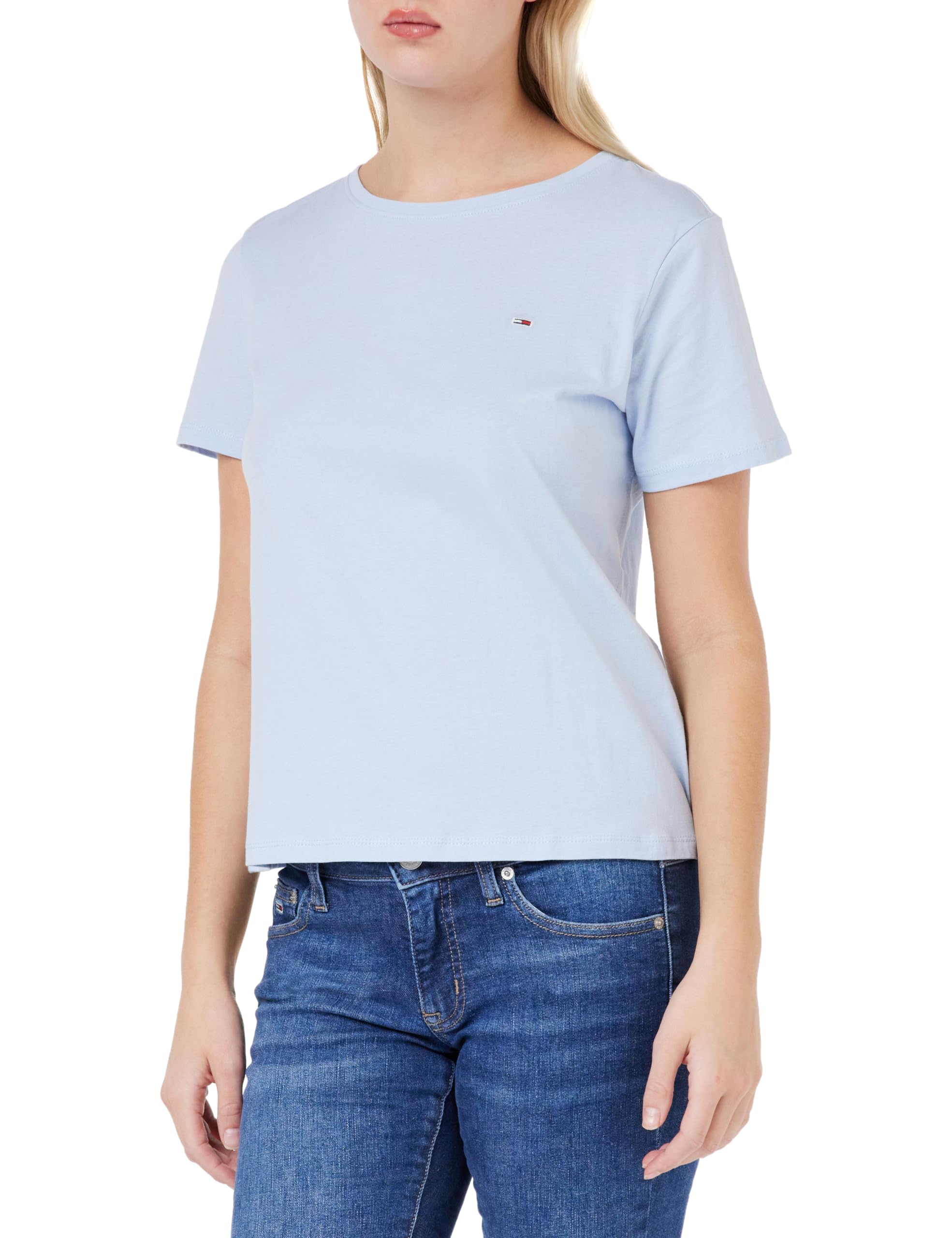 Tommy Jeans Camiseta de Punto Suave Tjw S-S para Mujer