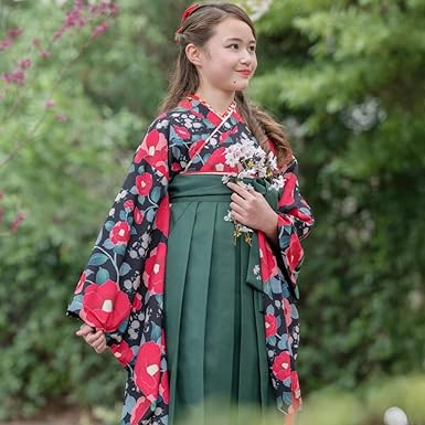 Amazon | [キャサリンコテージ]卒業式 卒園式 着付け 簡単 刺繍