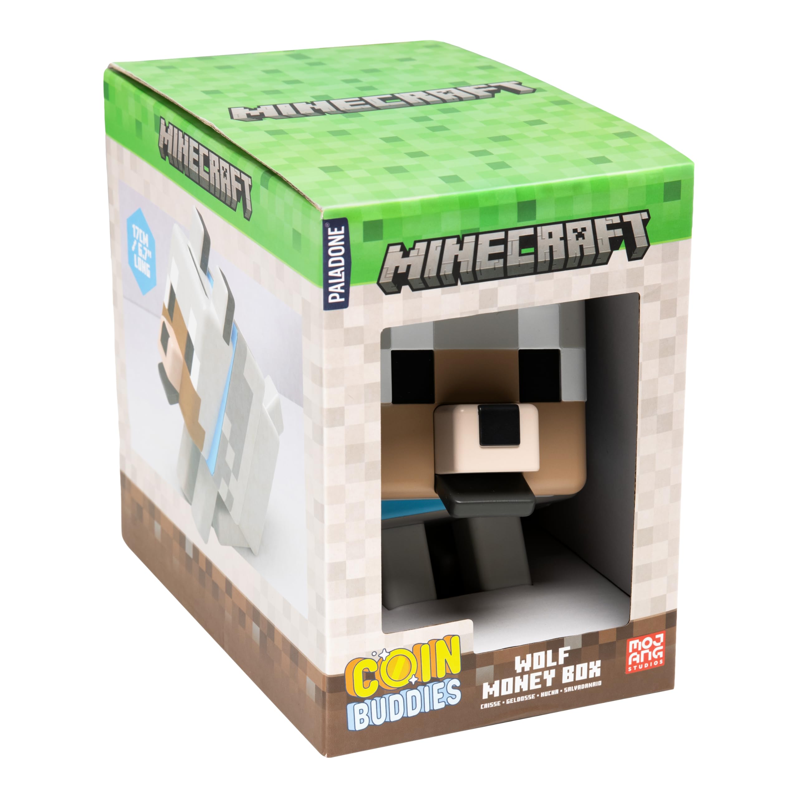 Minecraft　マイクラ　オオカミ　狼　貯金箱　新品　未使用　未開封　レア Amazon | 【公式ライセンス商品】 【グッズ】 マインクラフト オオカミ