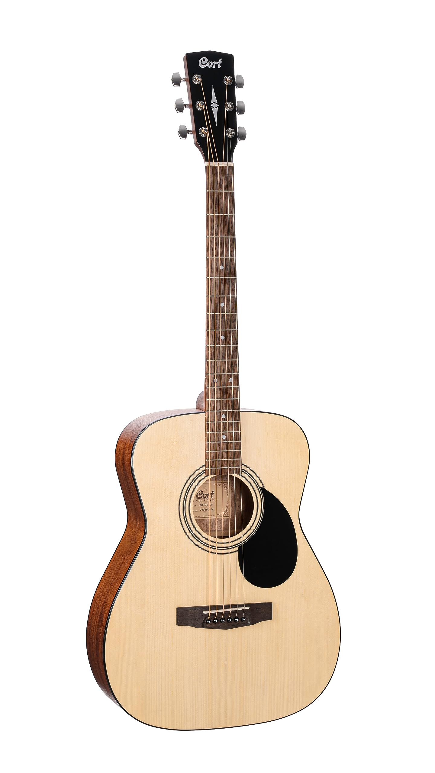 Cort Standard Series AF510 Acoustic Guitar, Open Pore Natural
