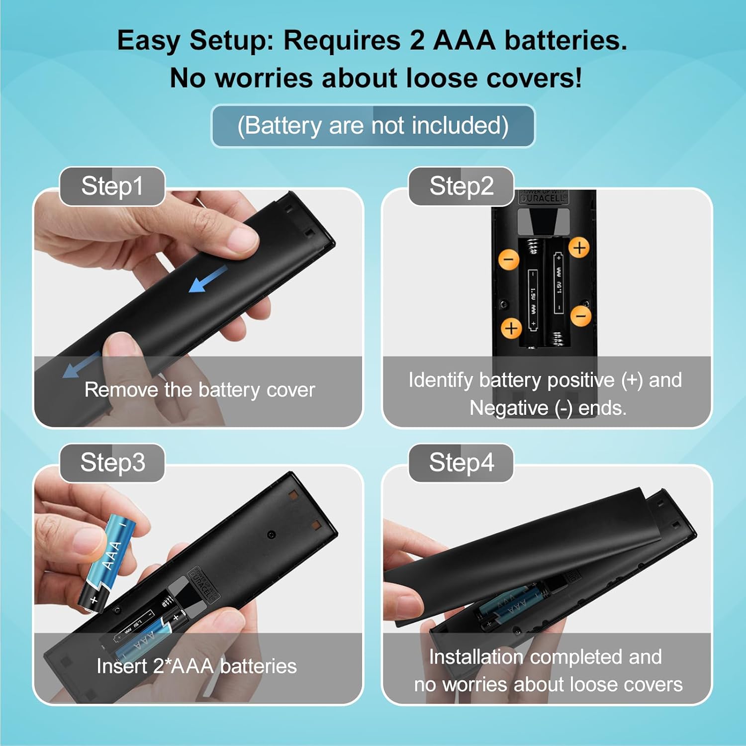 Universal Remote Control for VIZIO Smart TV, Replacement VIZIO Smart TV Remote Compatible with V/M/D/P/PX/E Series & XRT136, XRT140, XRT260, XRT270 thumbnail