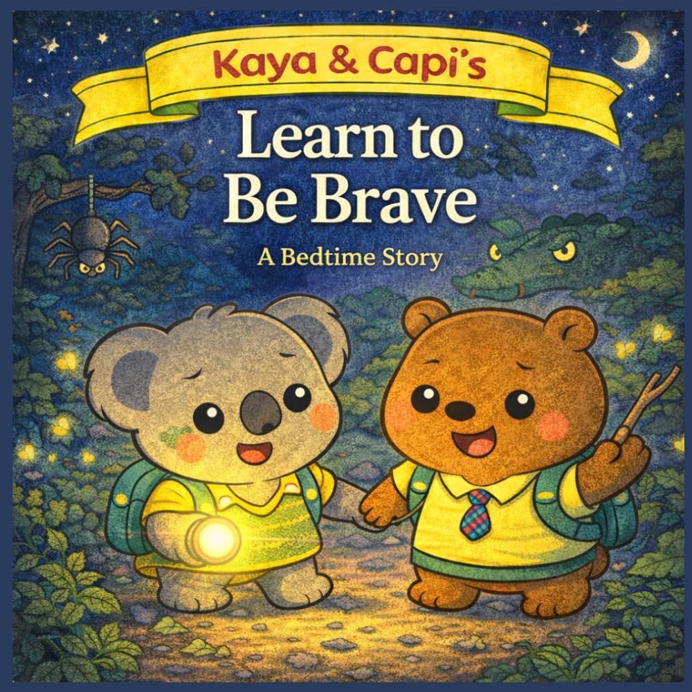 Kaya & Capi's: Learn to be Brave: a bedtime story