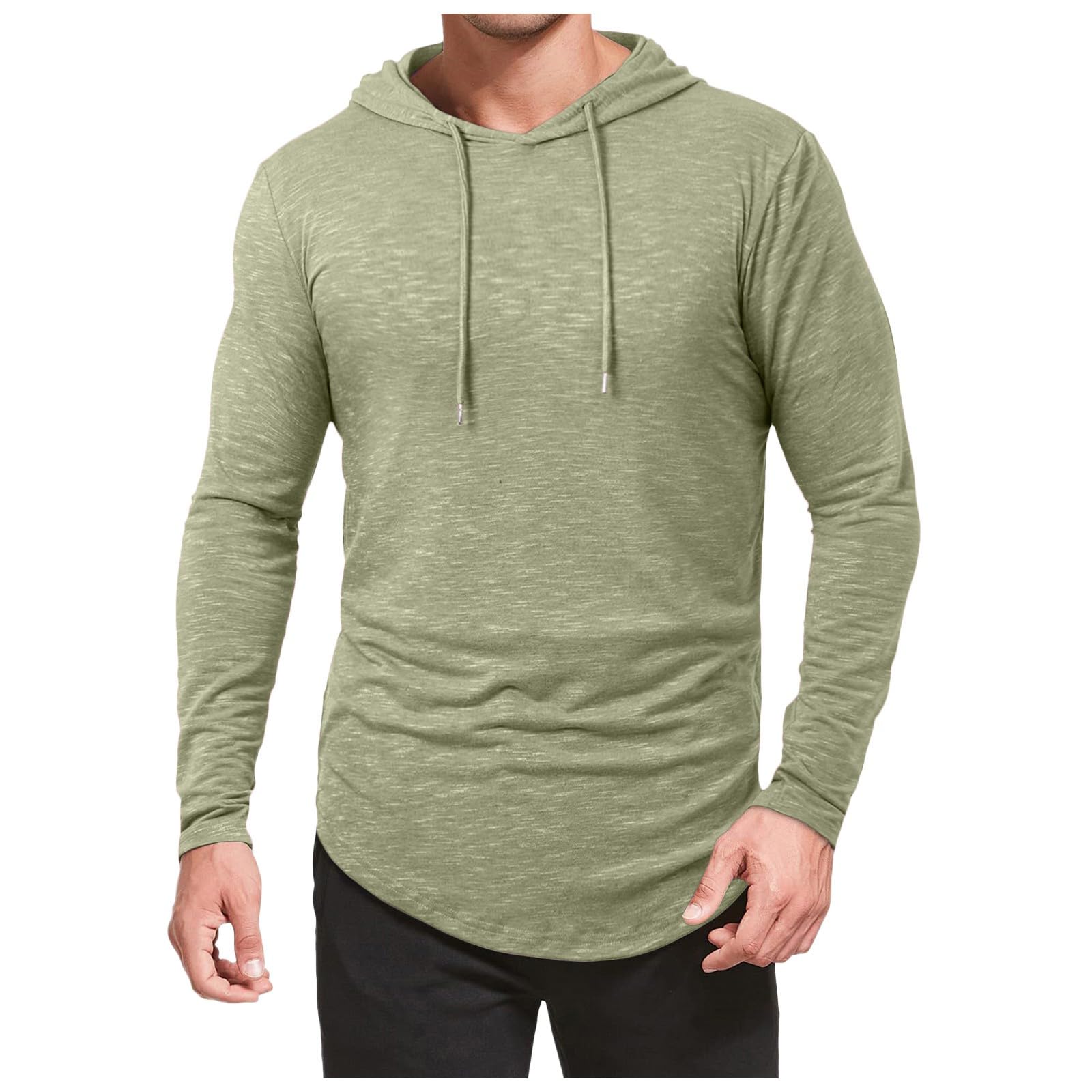Sudadera de hombre con capucha transpirable Gn2 L dile adiós a la ropa pesada de otoño 6
