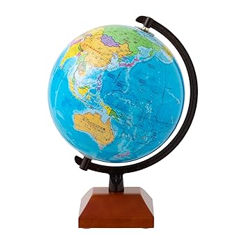 地球儀　2ヵ国語トーキング地球儀 Amazon.co.jp: 帝国書院 地球儀N21-5Z(行政) : おもちゃ
