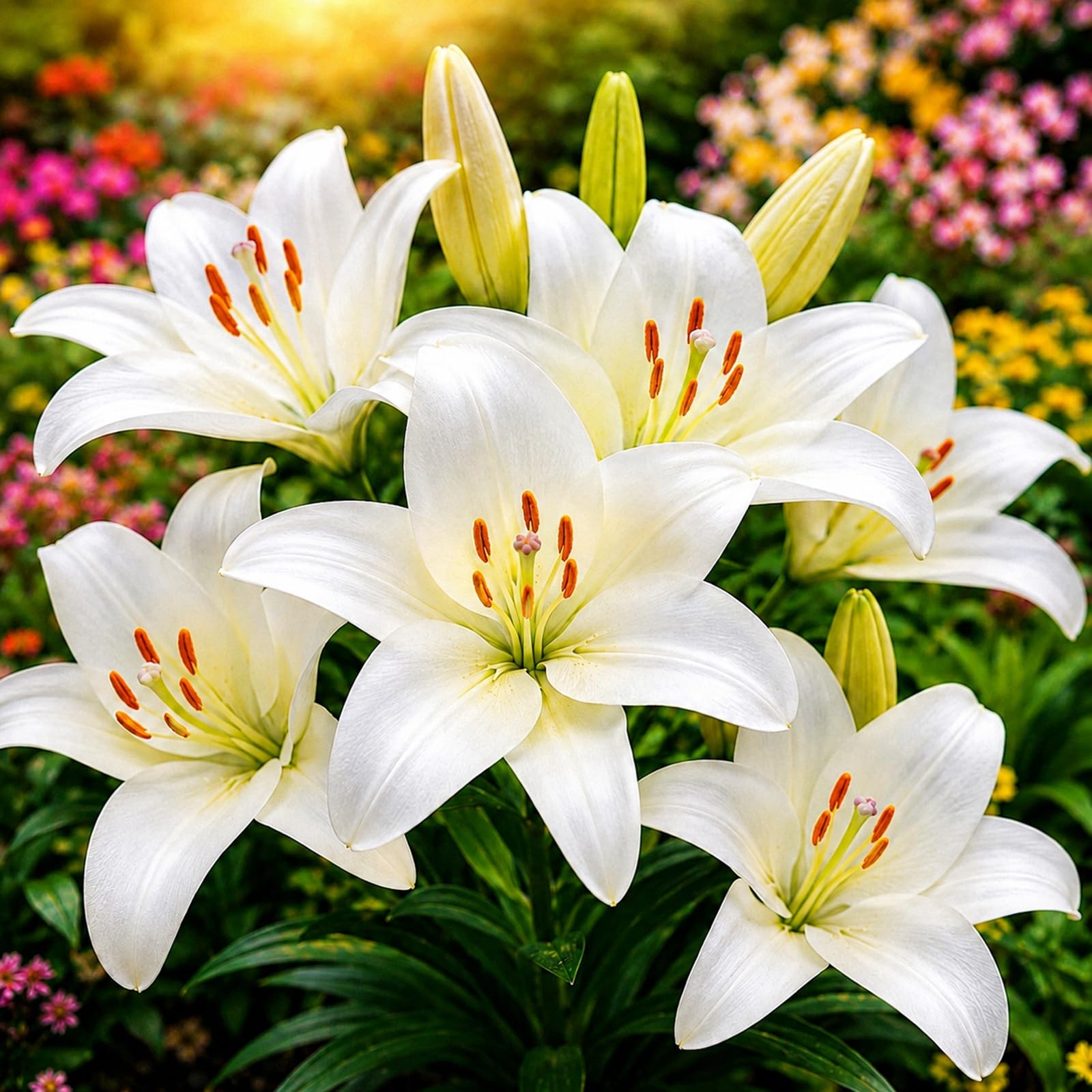 Lily Bulbs for Planting Now,Plant Bulbs in pots,Garden Flowers,Wedding Flowers,Hardy Perennial-2 Bulbs-D