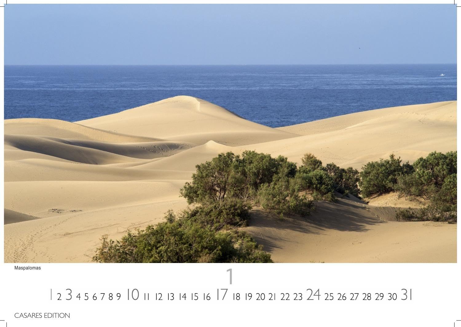 Gran Canaria Kalender 2027 - Wandkalender | Fotokalender Spanien 50x35 cm - Premium . dieser bezaubernden Insel