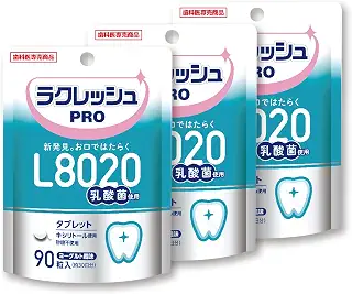 Ｌ８０２０乳酸菌 ラクレッシュＰＲＯタブレット【３個セット】