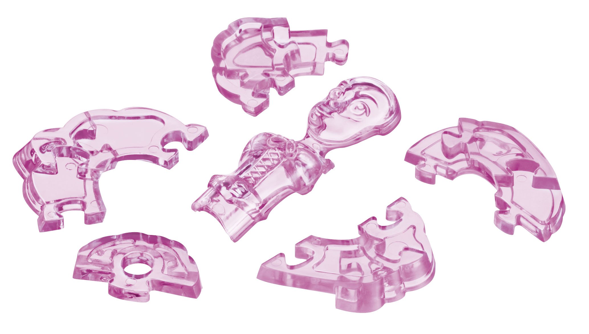 Amazon | ハナヤマ(HANAYAMA)【透明立体ジグソーパズル