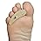 Steins Hammer Toe Crest Cushion and Buttress Pad Reduces Pressure from Calluses and Hammer Toes, Large Right, Beige, 3 Count
