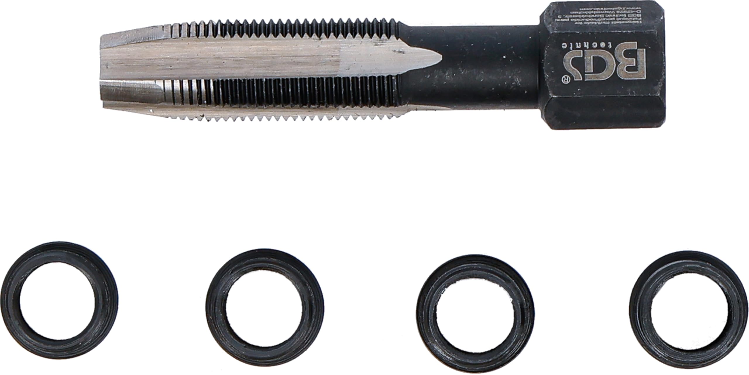 BGS 165 | Kit de réparation pour filet de bougies d’allumage | M10 x 1,0 mm | 5 pièces