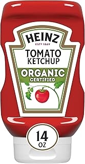 Heinz Organic Tomato Ketchup (14 oz Bottle)