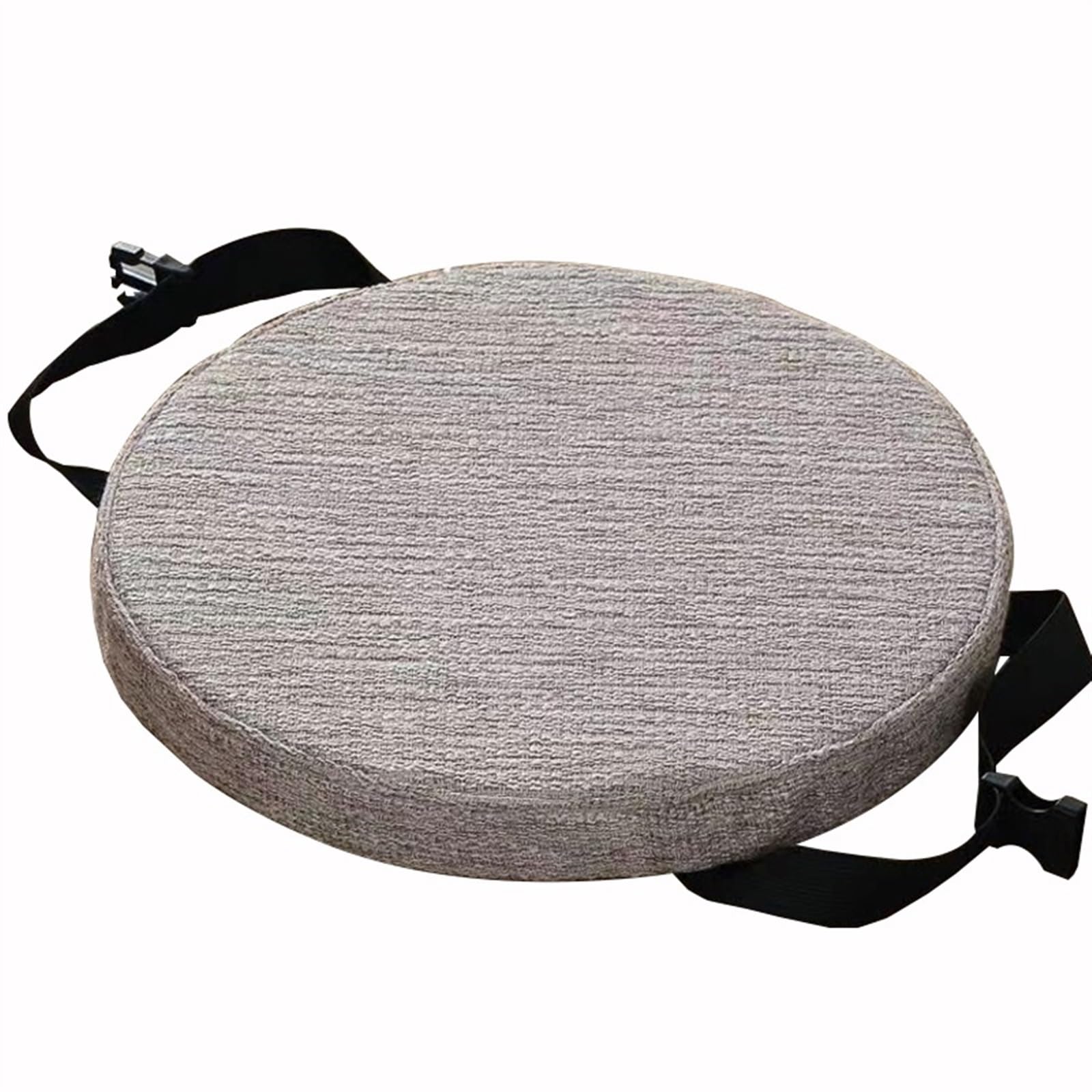 11/12/14/16 Inch Stool Cushion Round with Ties+snap, Non-Slip Seat Cushion for bar stools with Machine Washable Cover Chair Cushion Textured Barstool Pad(@5,11x1.2in/28x3cm)