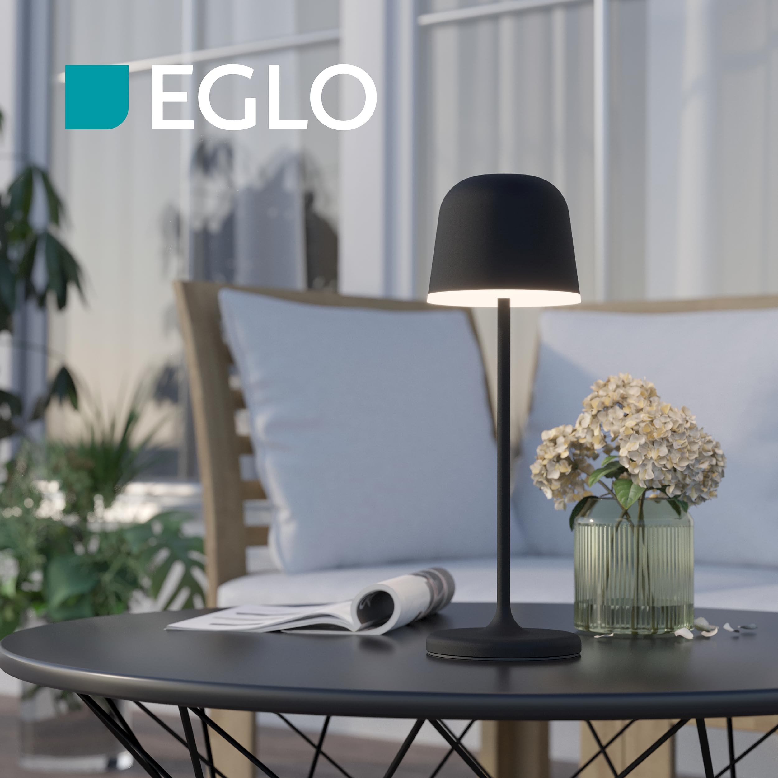 EGLO LED lampa stołowa zewnętrzna Mannera