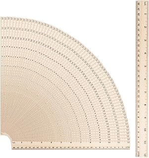 100 Pack Wooden Ruler 12 Inch - Wood Rulers Bulk for Classroom Students, 2 Scale Measuring Rulers with Centimeters & Inches - 30 cm Drafting Tools for Home Office School