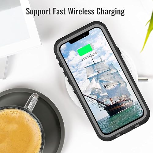 Miniatura 21 de Funda impermeable para iPhone 13 Pro Max compatible con MagSafe de 6.7 pulgadas 2021 Mag, imán magnético seguro para iPhone 13 Pro Max, a prueba