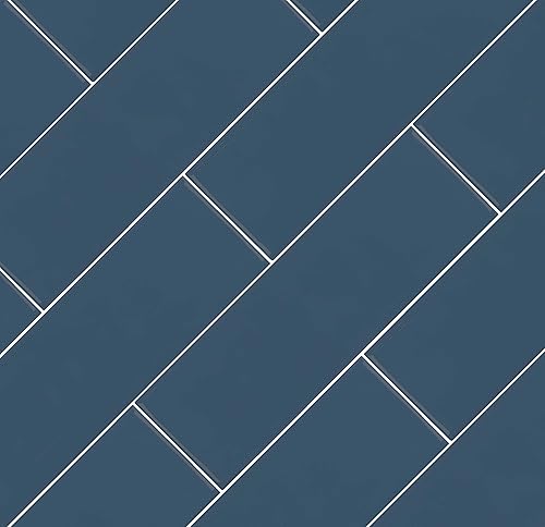 Miniatura 5 de M S International Urbano - Azulejo de pared de metro de cerámica brillante azul marino para baño, cocina, azulejos de pared de acento y azulejos de