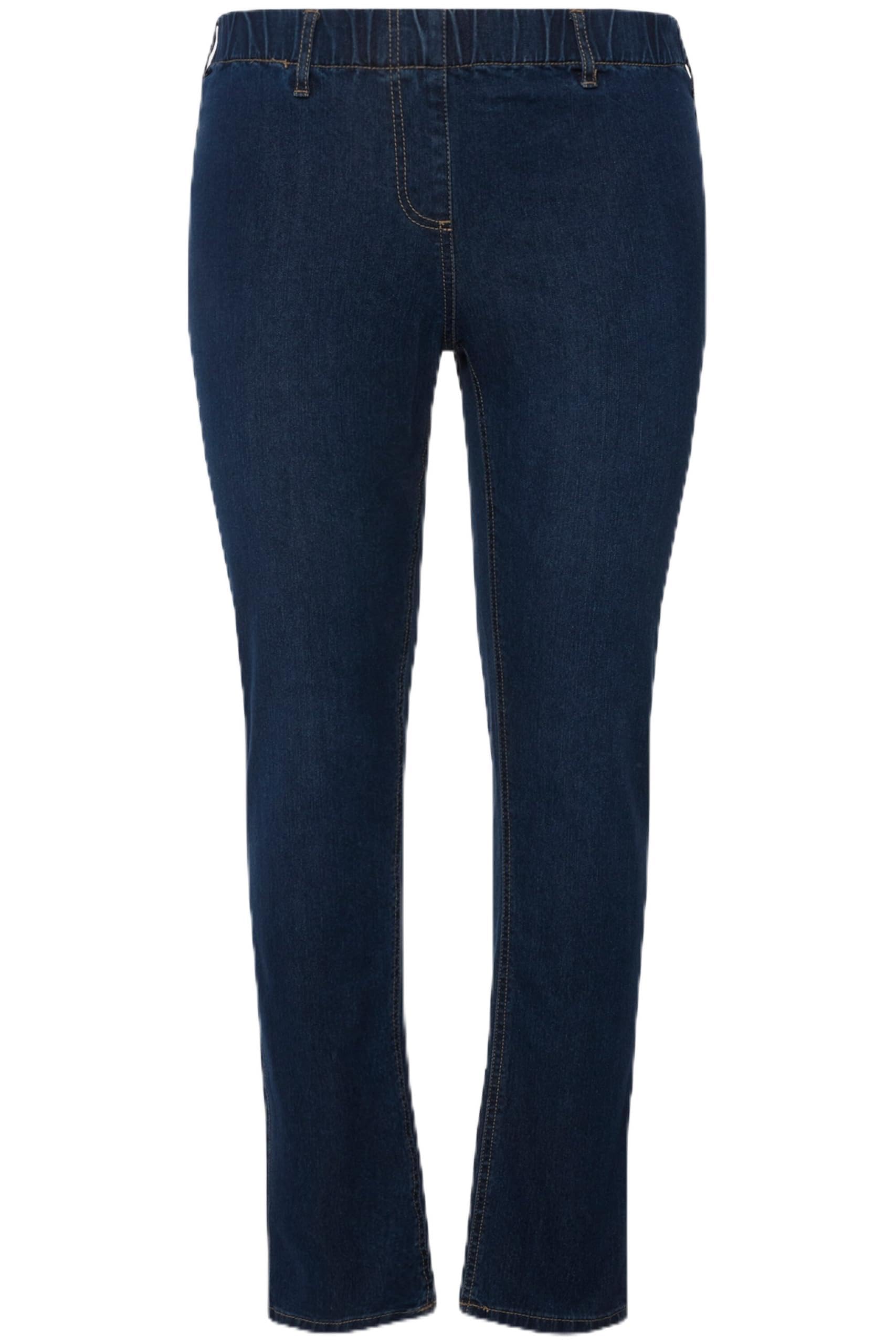 Ulla Popken Damen große Größen Übergrößen Plus Size Jeggings Denim, Sienna 698054