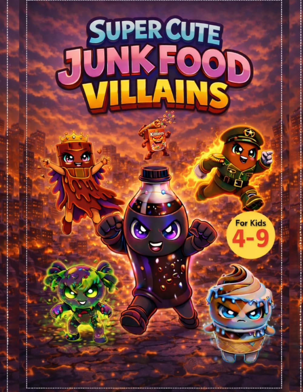 SUPER CUTE JUNK FOOD VILLAINS (Super Cute Peruvian Universe)