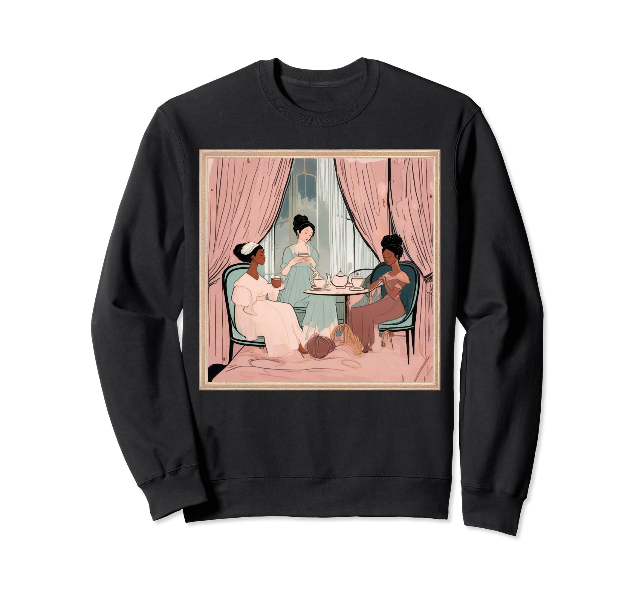 Regencycore taking tea (#02) Sweatshirt