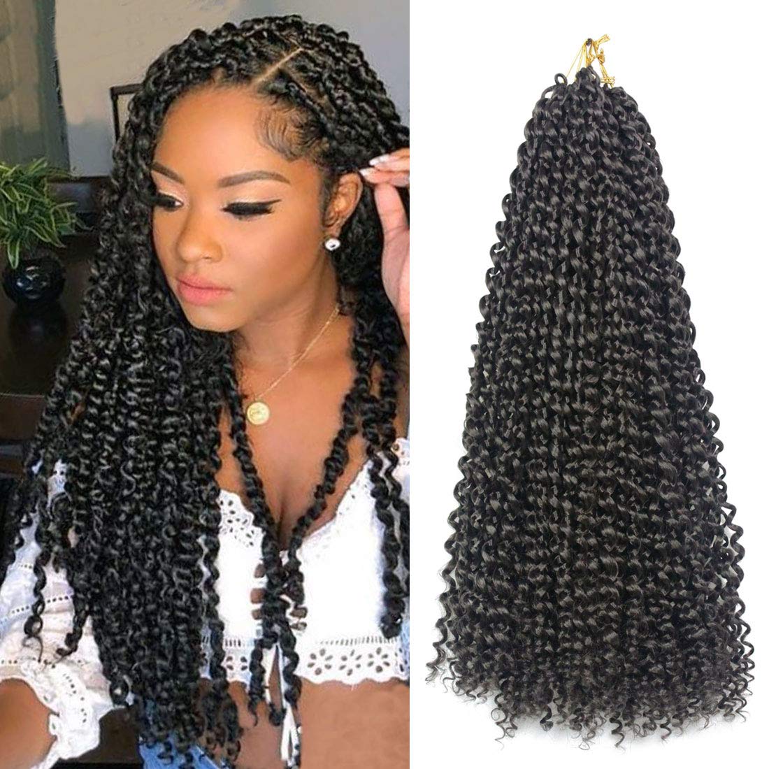 Amazon.com : Passion Twist Hair 18 Inch 7 Packs/Lot Water Wave Crochet for  Passion Twists Long Bohemian Hair Braiding Passion Twist Crochet Hair Braids  Synthetic Hair Extensions (4#) : Beauty & Personal Care