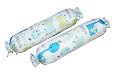 Oscar Home Baby Bolsters for Side and Neck Support – Pack of 2 with Washable & Removable Cover (35 x 10 cm, Esquire)