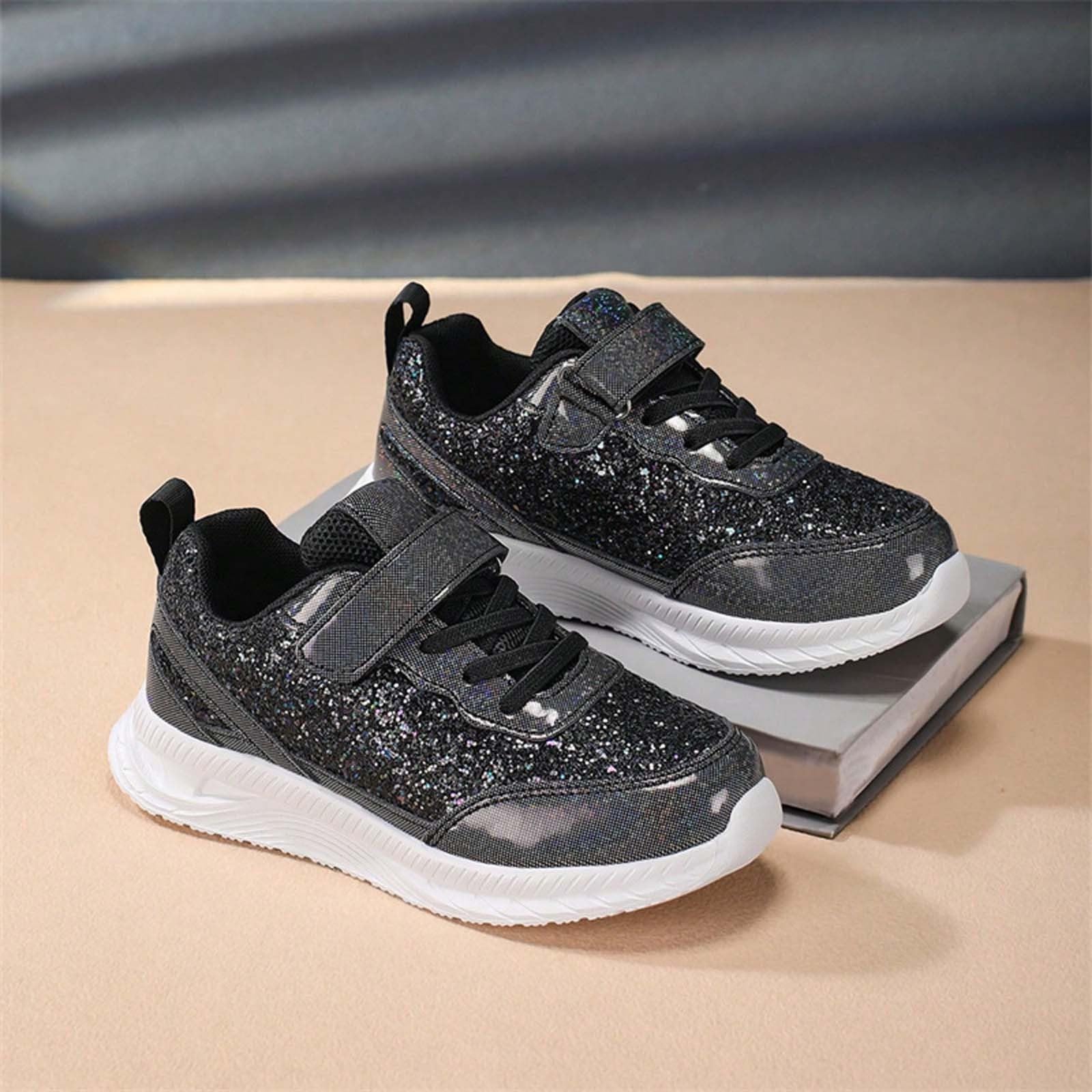 Moda para niñas Zapatos Casuales,Zapatillas Casuales Frescas Zapatillas Deportivas Sencillas Calzado versátil Uso cómodas de Deporte Suela Suave y Antideslizante niños 4 a 12 años#Z