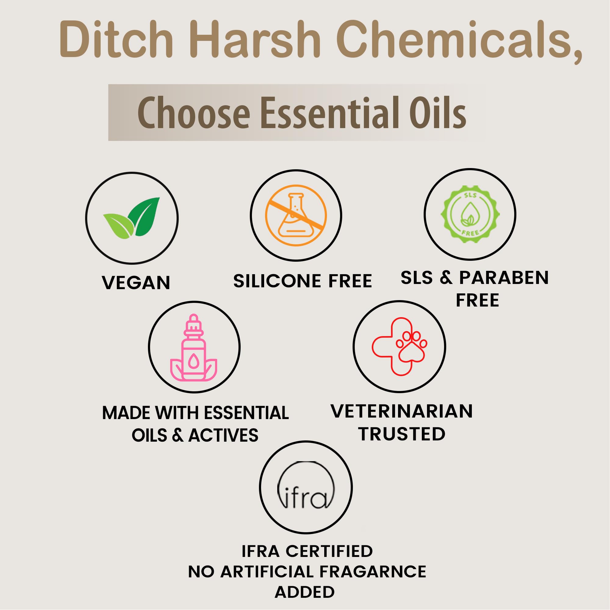 TELLTAILS Itch No More Dog Shampoo - 250ml - Prevents Itching, Removes Ticks & Fleas - Softens, Strengthens & Adds Shine - Lemongrass, Green Tea, Aloe Vera, Oat Protein - for Shih Tzu & All Breeds 3