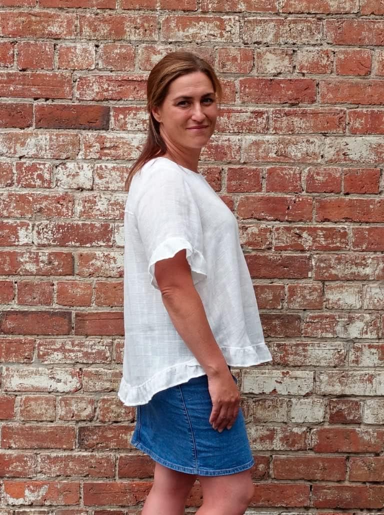 Style Arc Sewing Pattern - Selina Woven Top (Sizes 10-22)