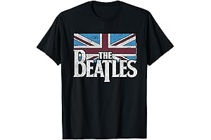 British Flag Red, White, and Blue Classic Beatles T-Shirt