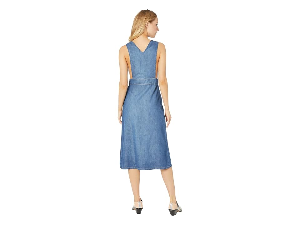 

Free People Keeping My Cool Denim Dress (Denim Blue) Women's Dress