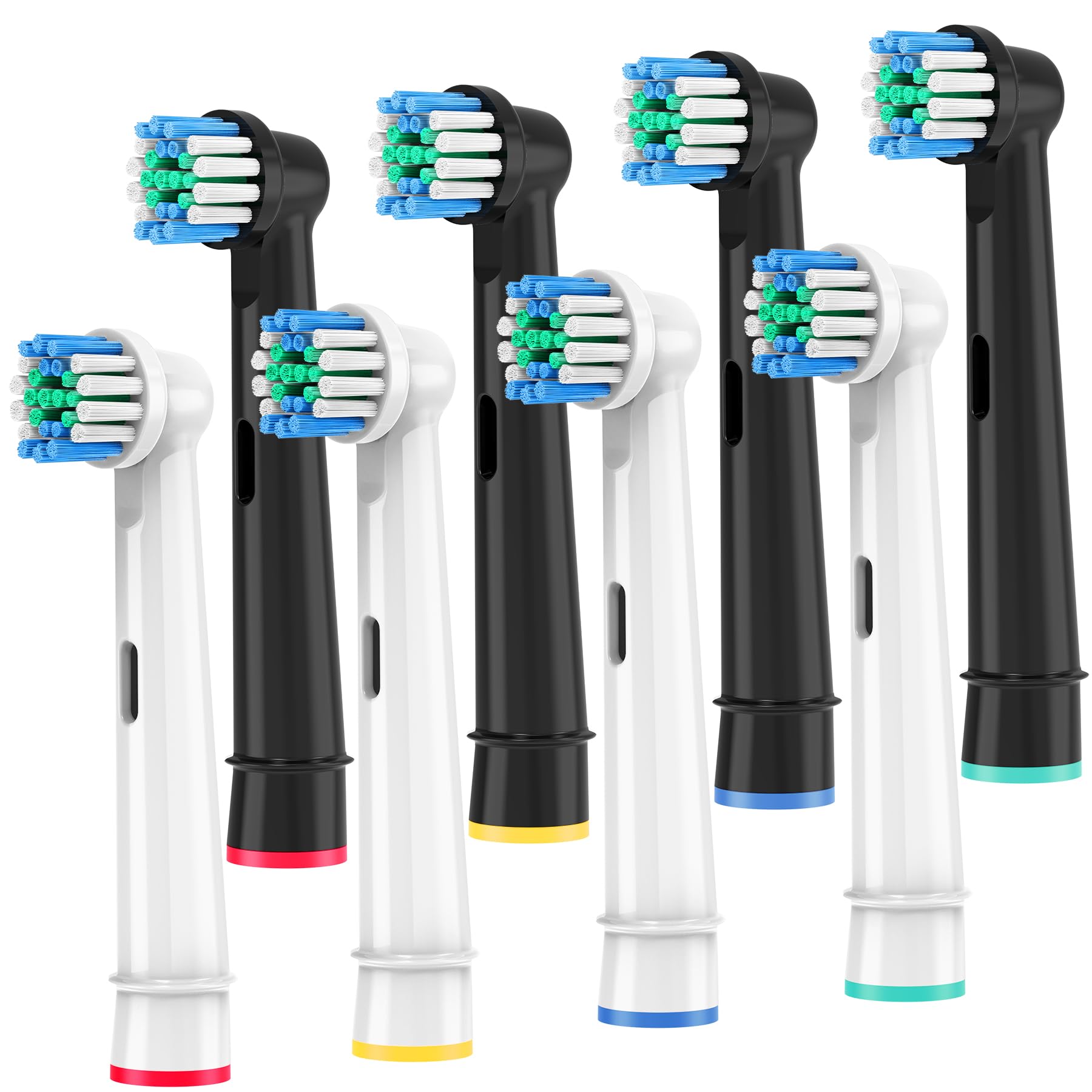 Aufsteckbürsten Kompatibel mit Braun Oral b Elektrische Zahnbürste,Professionell Ersatzbürsten für Oral B Ersatzköpfe Refill Pro 500/1500/3000/3757/5000/7000/7500/8000