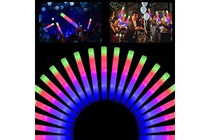 30 Pieces LED Foam Sticks - Flashing Glow Sticks for Weddings