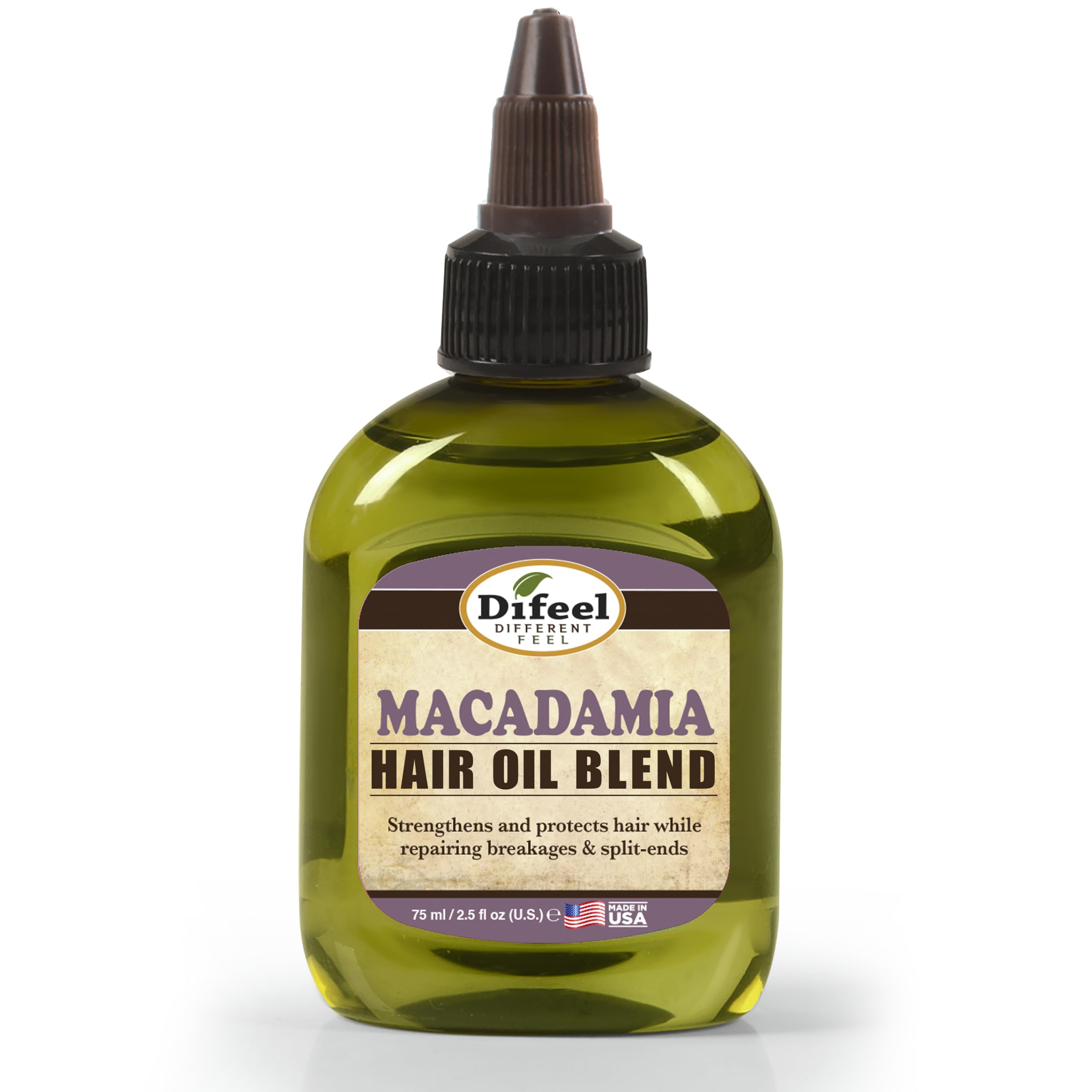 Difeel Premium Mega Care Doğal Saç Yağı - Macadamia Yağı 2,5 ons