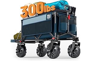 TIMBER RIDGE 47" Wagon Chair Umbrella Combo