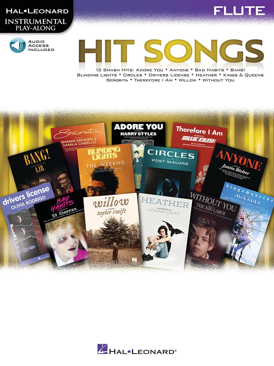 Hit Songs. Flute (Hal Leonard Instrumental Play-Along)