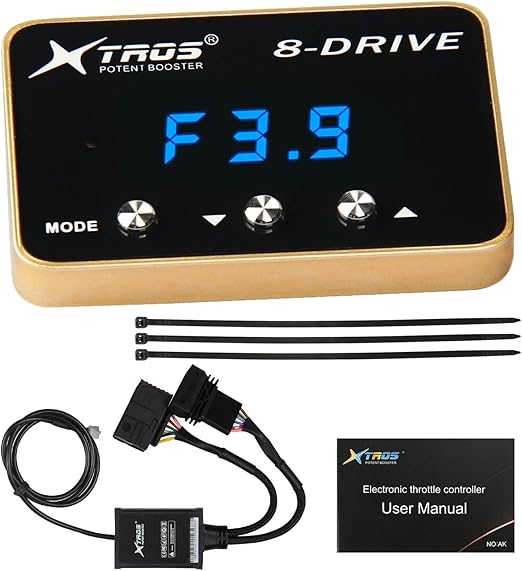 Throttle Response Controller WAK-510 Sport Racing Accelerator Potent Booster for Nissan Chevrolet Cadillac Dodge Buick Fiat