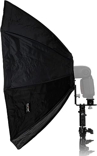 Miniatura 7 de Fotodiox EZ-Pro Flash Softbox K60 24" (60 cm) Octágono para Nikon, Canon, Vivitar, Sunpack, Nissin Flash y más