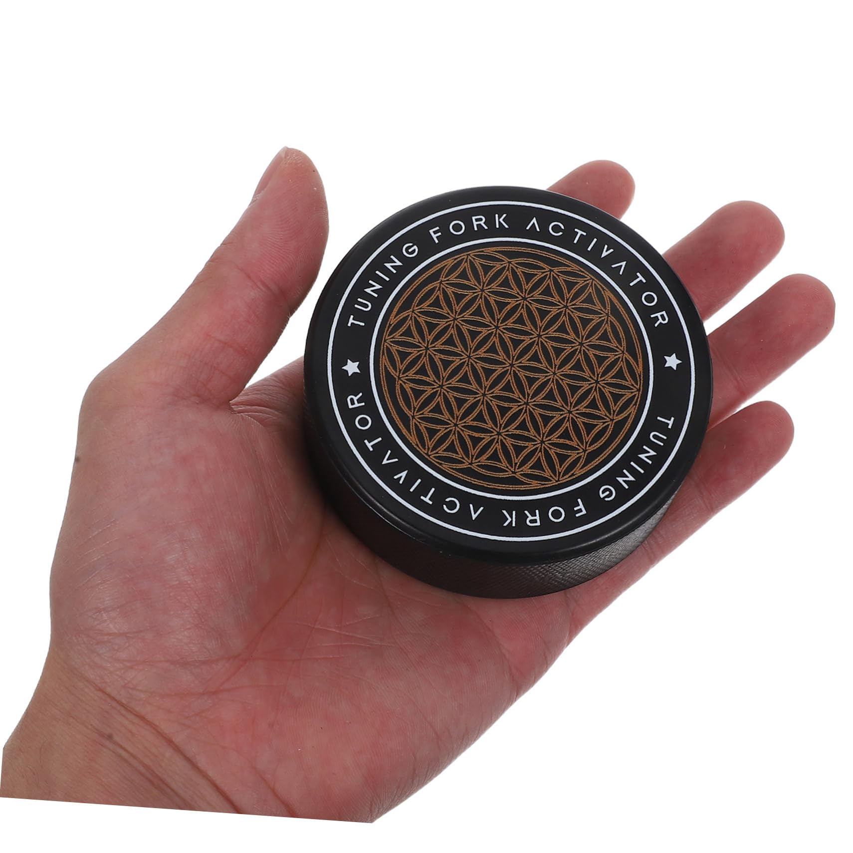 Activateur de Diapason Prise en Main Facile en Caoutchouc Noir, Accessoire Polyvalent Compatible Diapasons et Dispositifs D'accordage pour Instruments de Musique